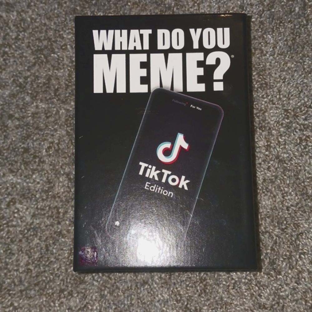 What do you meme tiktok edition